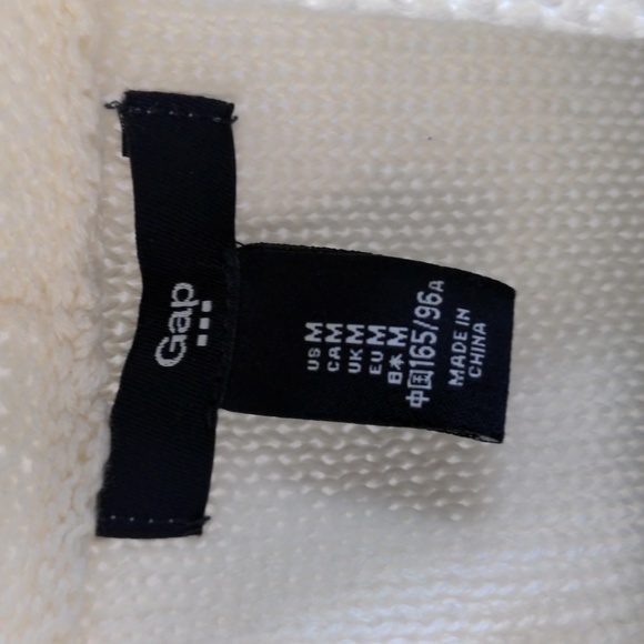 GAP medium sleeveless sweater cardigan - Picture 3 of 8